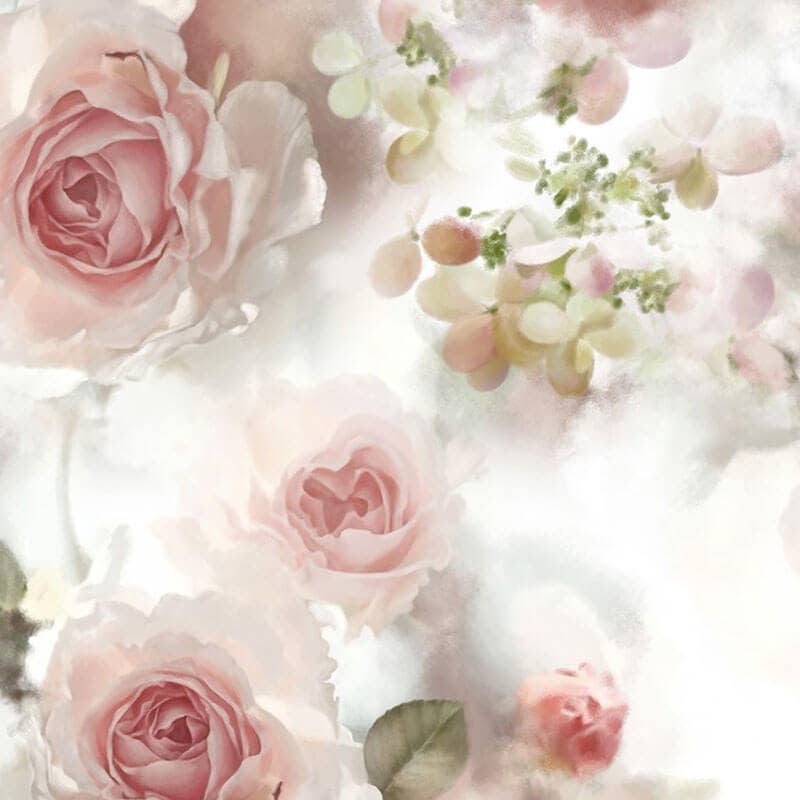 Incandescent Rose Wallpaper - wallpaper - Ellie Cashman Design