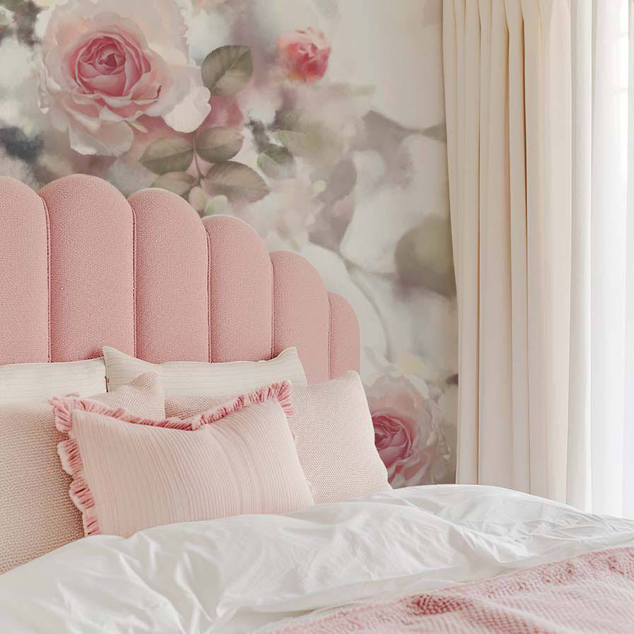 Incandescent Rose Wallpaper - wallpaper - Ellie Cashman Design