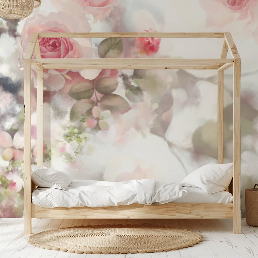 Incandescent Rose Wallpaper - wallpaper - Ellie Cashman Design