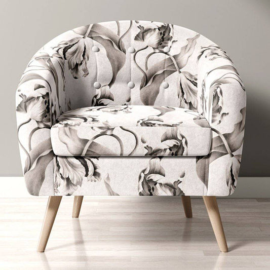 Twisting Tulips Fabric Sample - fabric_samples - Ellie Cashman Design