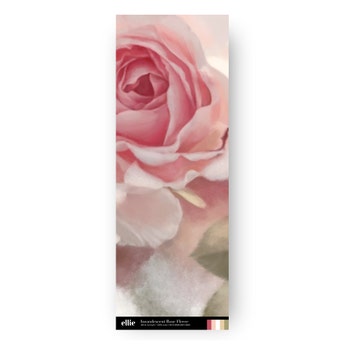 Incandescent Rose Wallpaper Sample by designer Ellie Cashman
